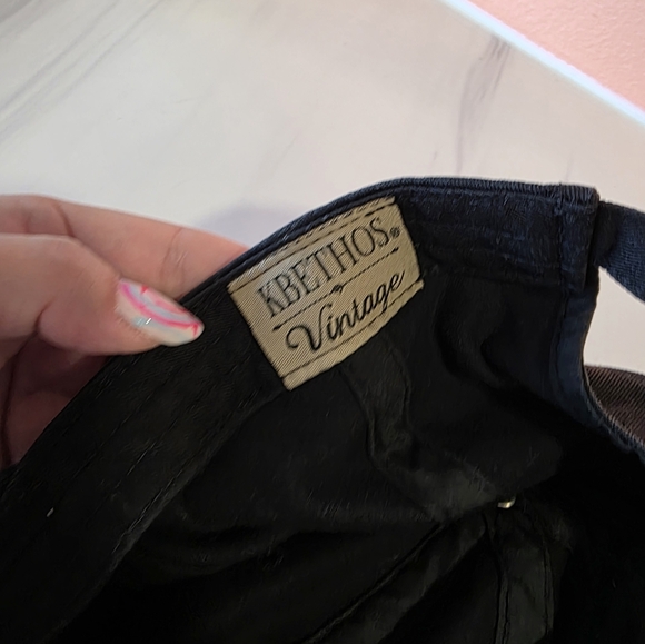 Edgy Black Alien Embroidered Cap Kbethos Vintage Distressed Baseball Hat - Picture 9 of 12